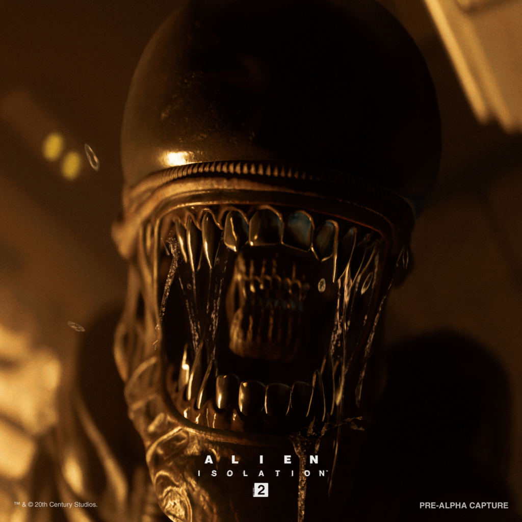 Screenshot aus dem Spiel "Alien:Isolation 2". TM & Copyright: 20th Century Studios