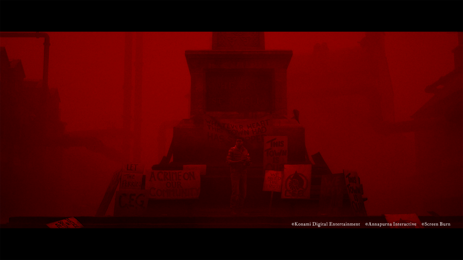 Blick auf Silent Hill: Townfall . Scrennshot/Credit: Konami Digital